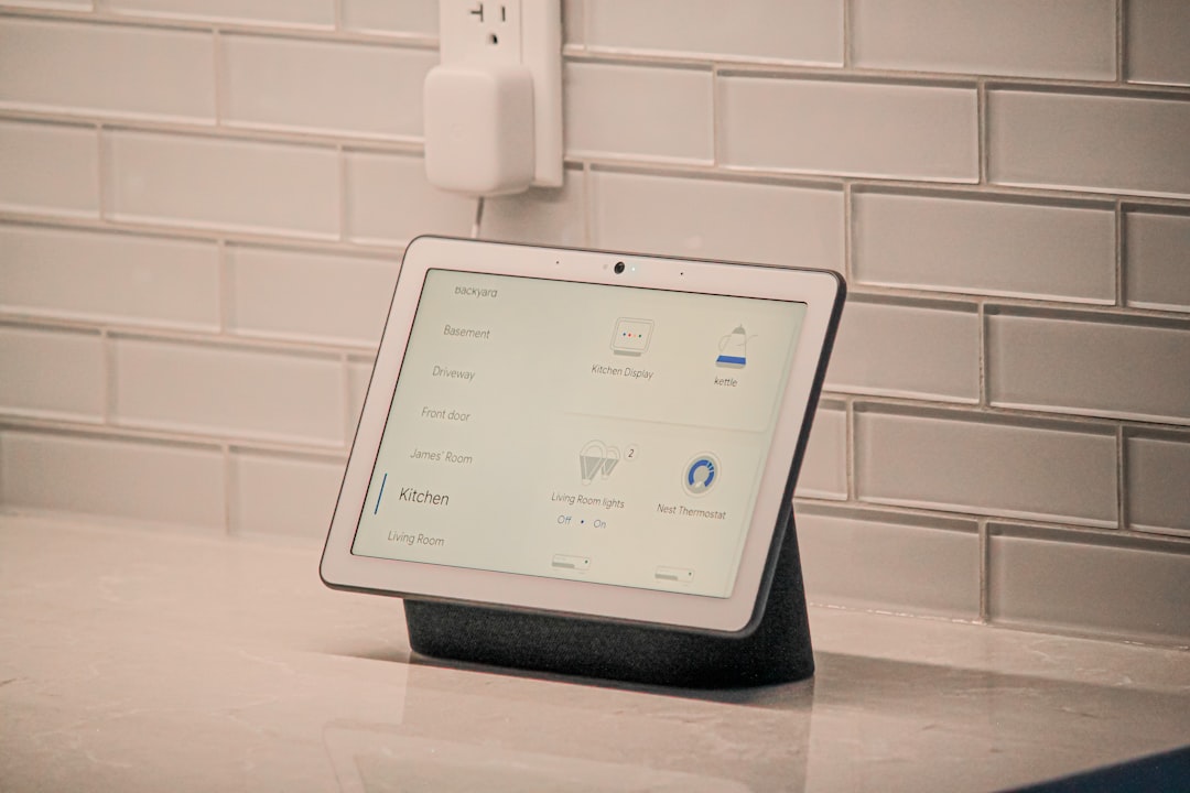 smart home dashboard tablet