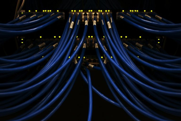 Network Cables and Switch for VLAN and Subnet Segmentation